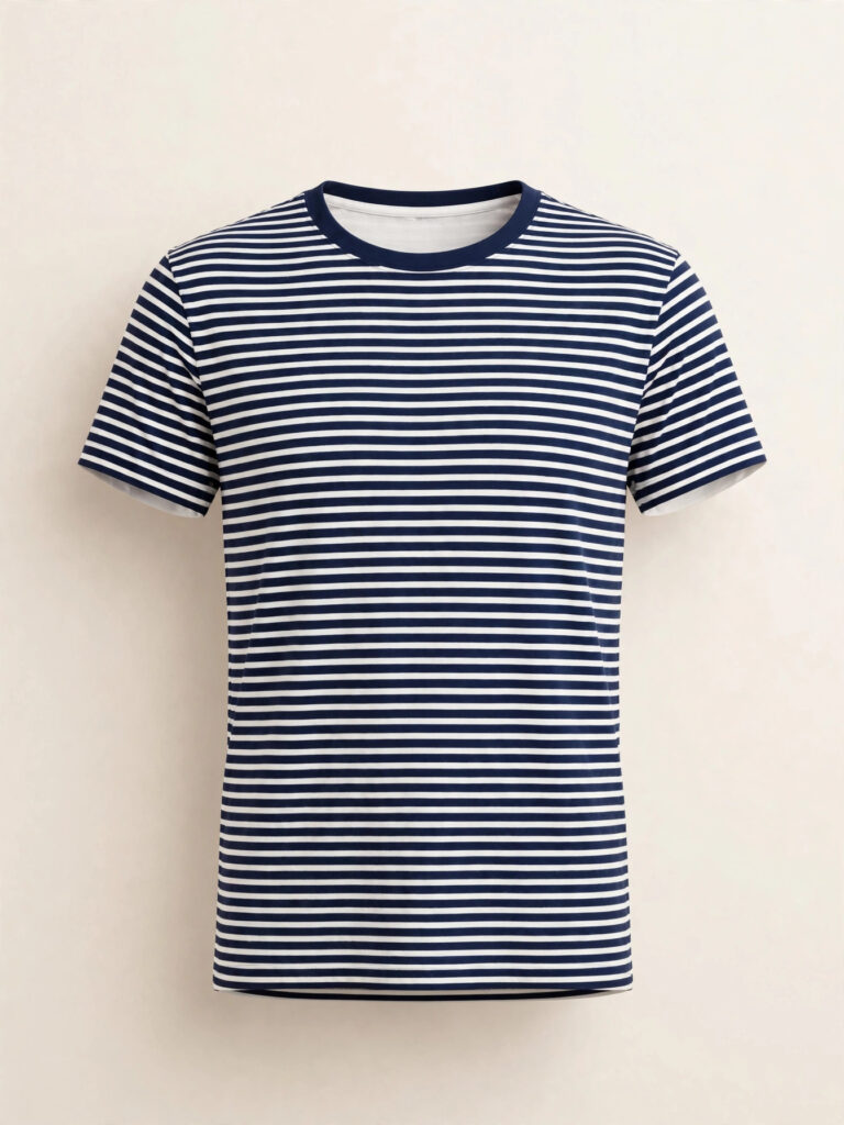 Navy Striped Tee