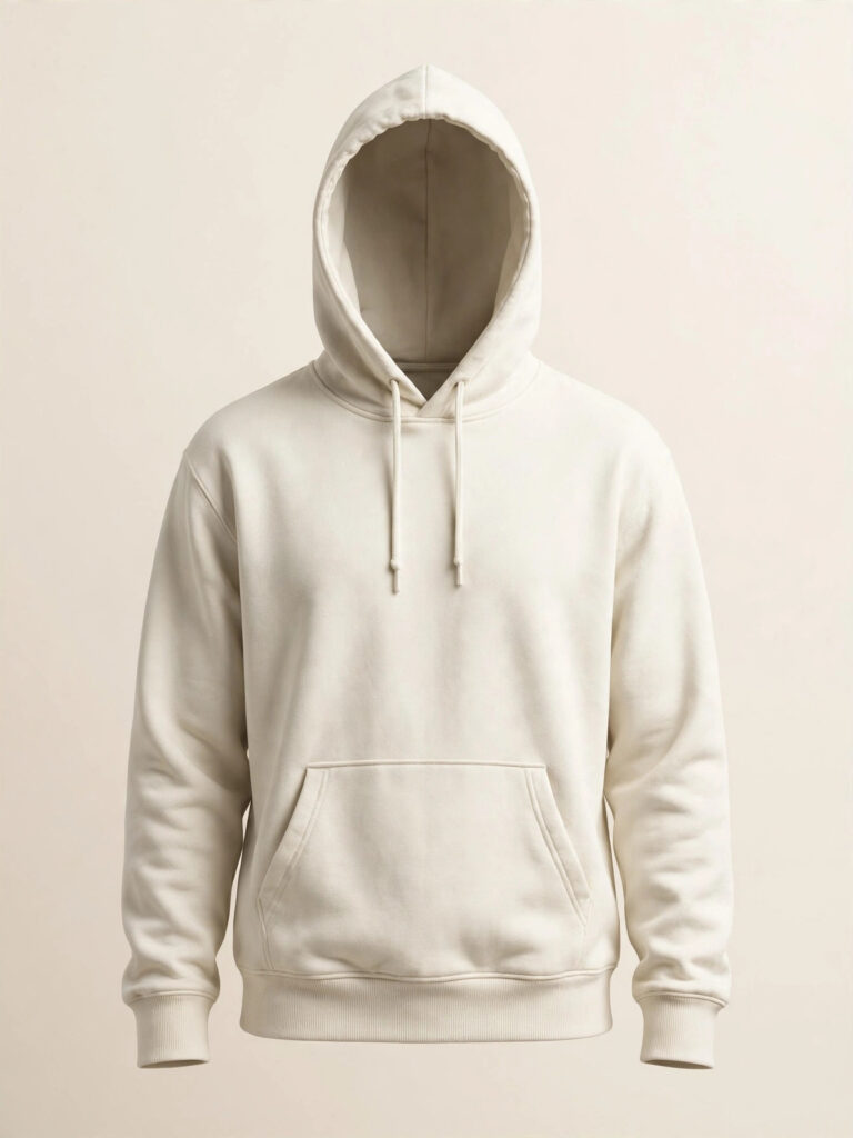 Cream Hoodie