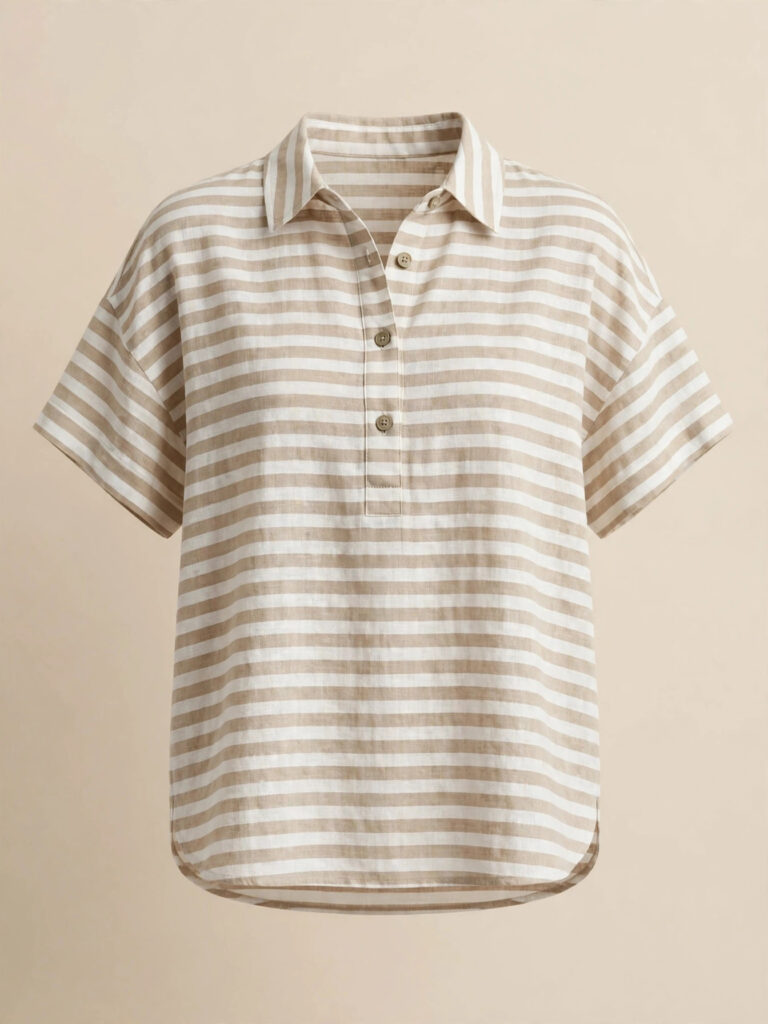 Striped Boxy Top
