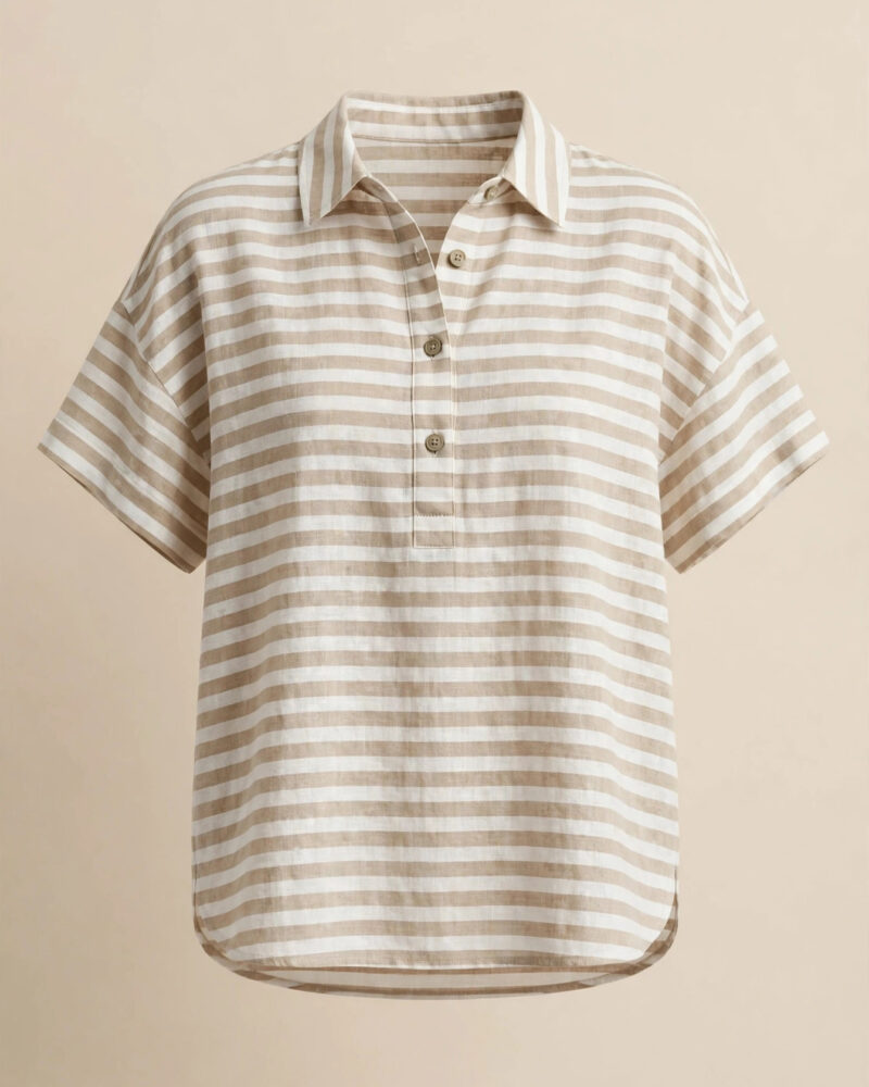 Striped Boxy Top