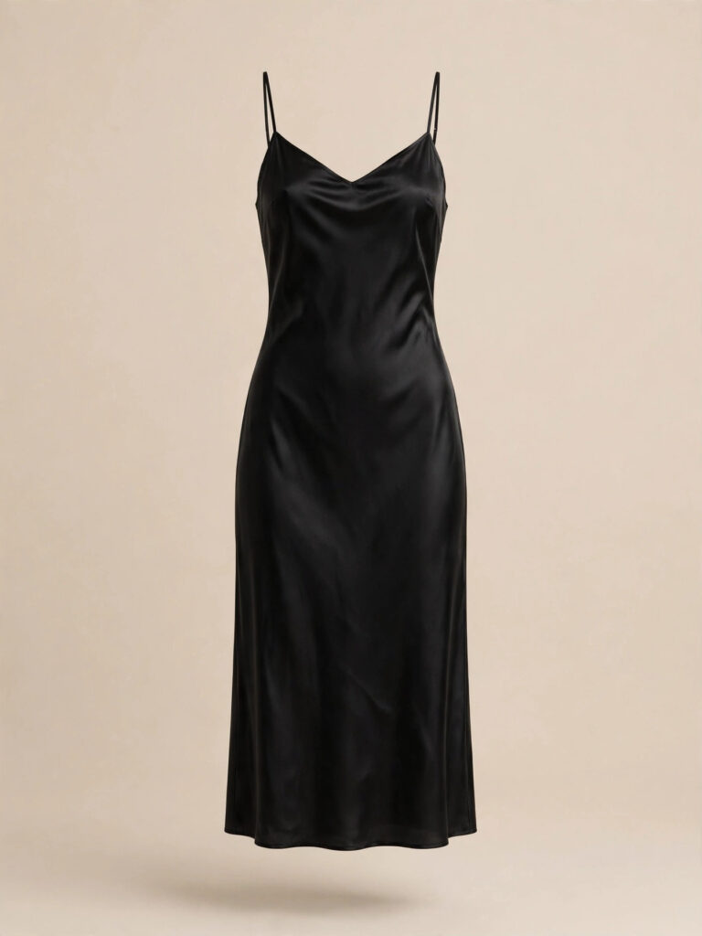 Black Slip Dress