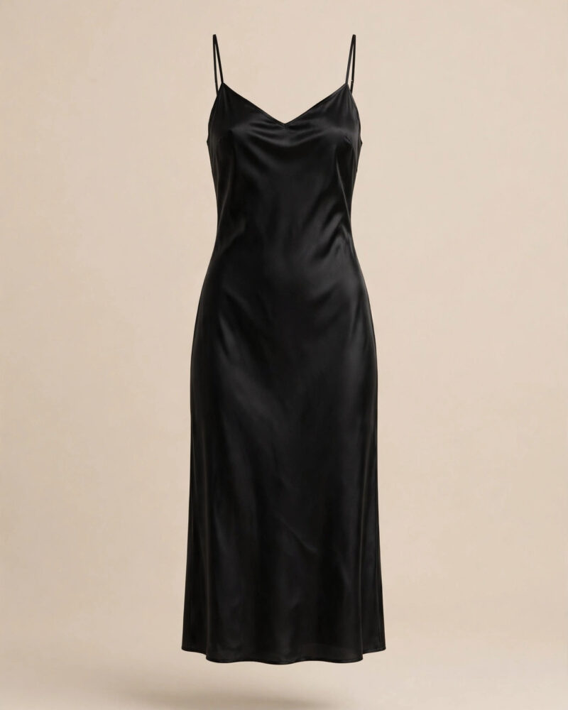 Black Slip Dress